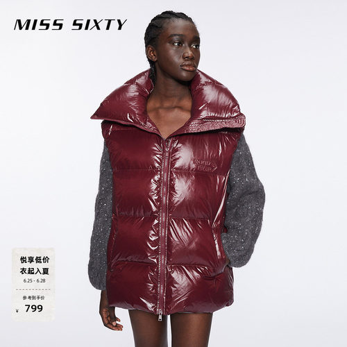 MissSixty鹅绒羽绒背心