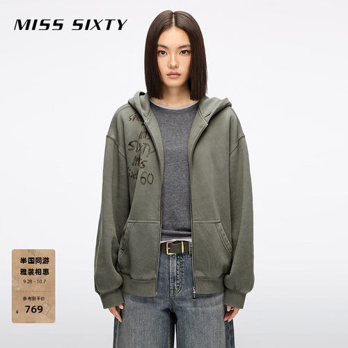 MissSixty连帽卫衣外套