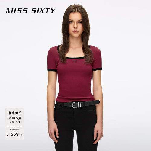 MissSixty刺绣针织衫