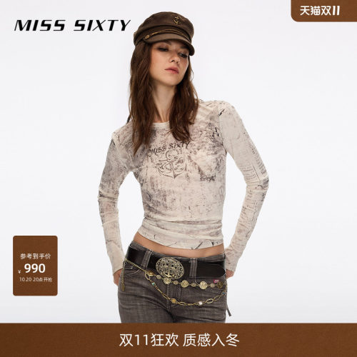 MissSixty航海印花T恤