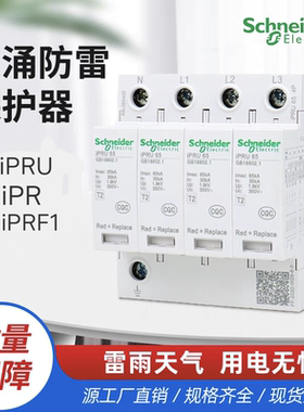 施耐德防雷浪涌保护器IPRU 4P 浪涌保护器 电涌保护器