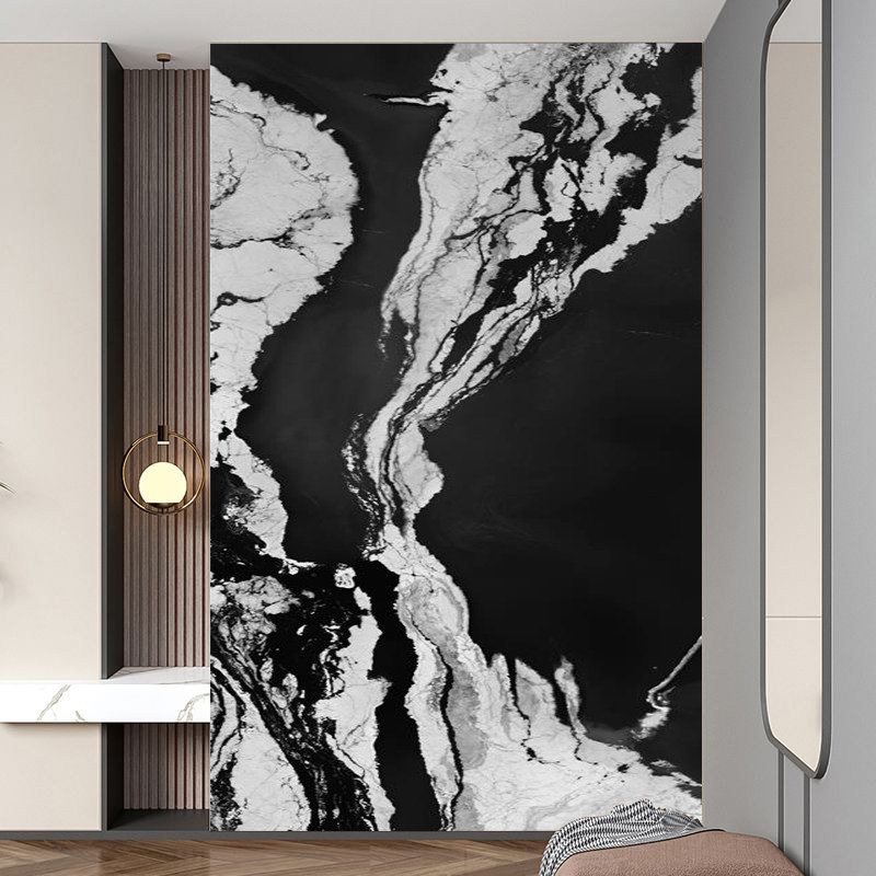 现代8d欧式抽象大理石墙纸轻奢风客厅电视背景墙壁纸沙发餐厅墙布