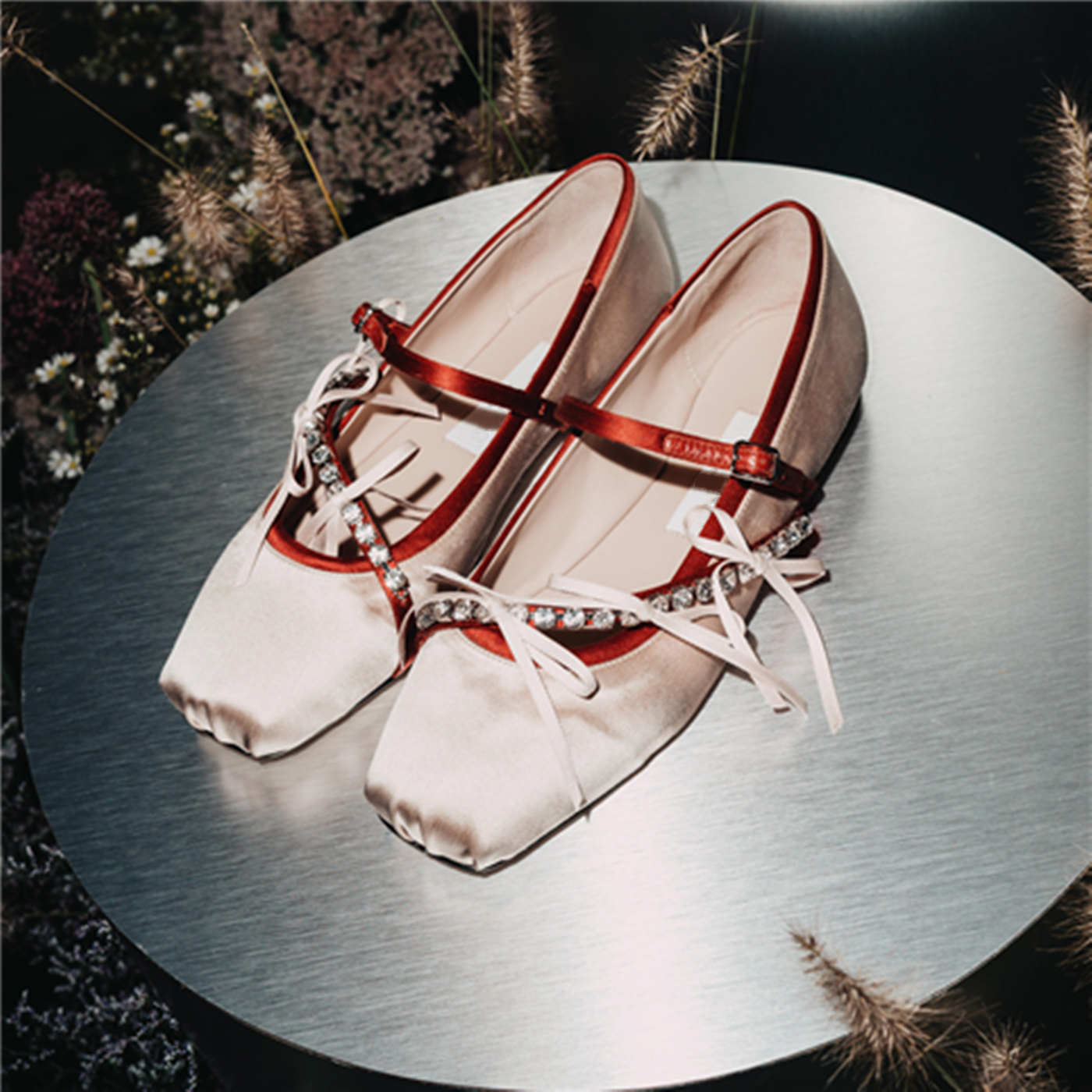 复古芭蕾舞鞋玛丽珍鞋蝴蝶结单鞋