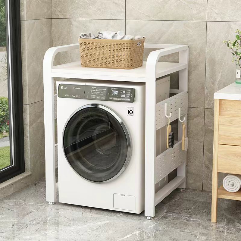 洗衣机置物架落地滚筒烘干机洗碗机收纳架子可订制阳台上方叠放架