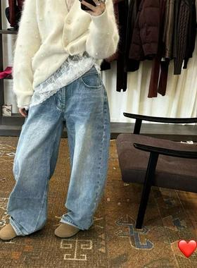 SYReperes D【浅牛】2024初冬浅蓝色牛仔裤SY-1024-77219