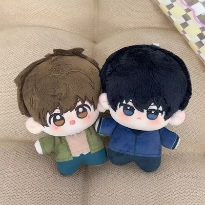 原创盗墓笔记棉花娃娃吴邪张起灵属性挂件10cm生日礼物瓶邪印花体