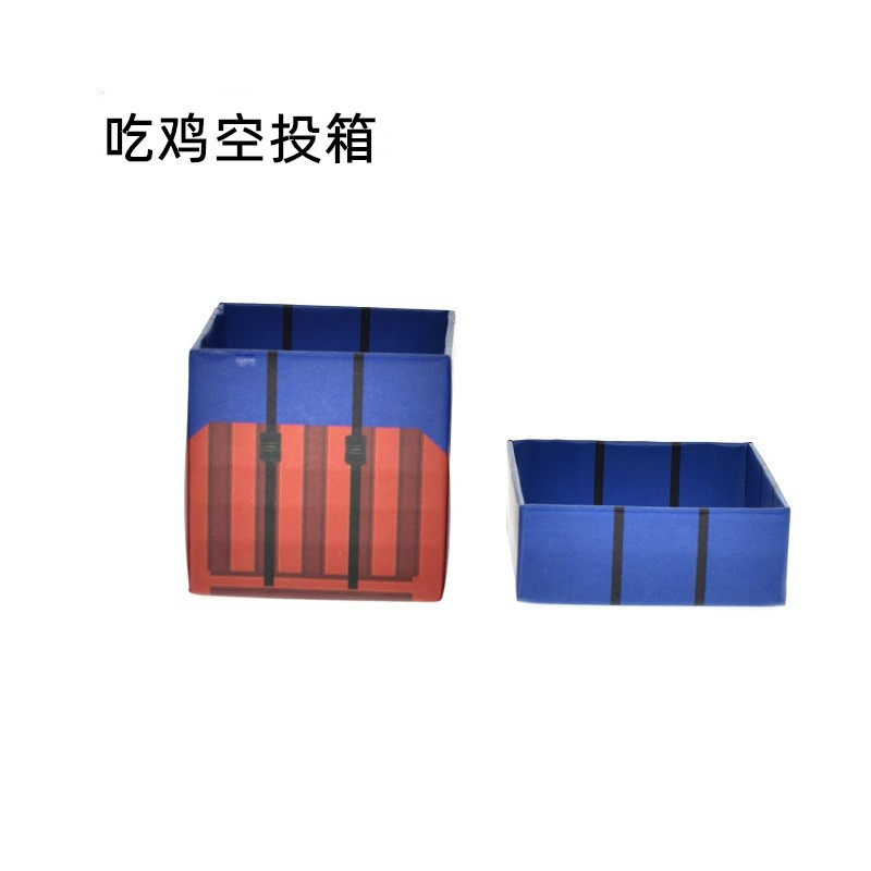 绝地大逃杀空投箱吃鸡道具模型 空投包蛋糕机箱摆件 儿童生日礼物