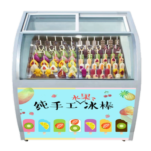 手工冰棍雪糕柜冰糕厚切炒酸奶柜