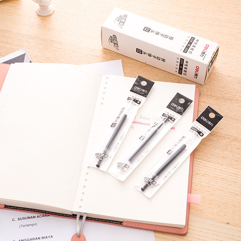 5mm红笔芯黑色水笔芯文具用品