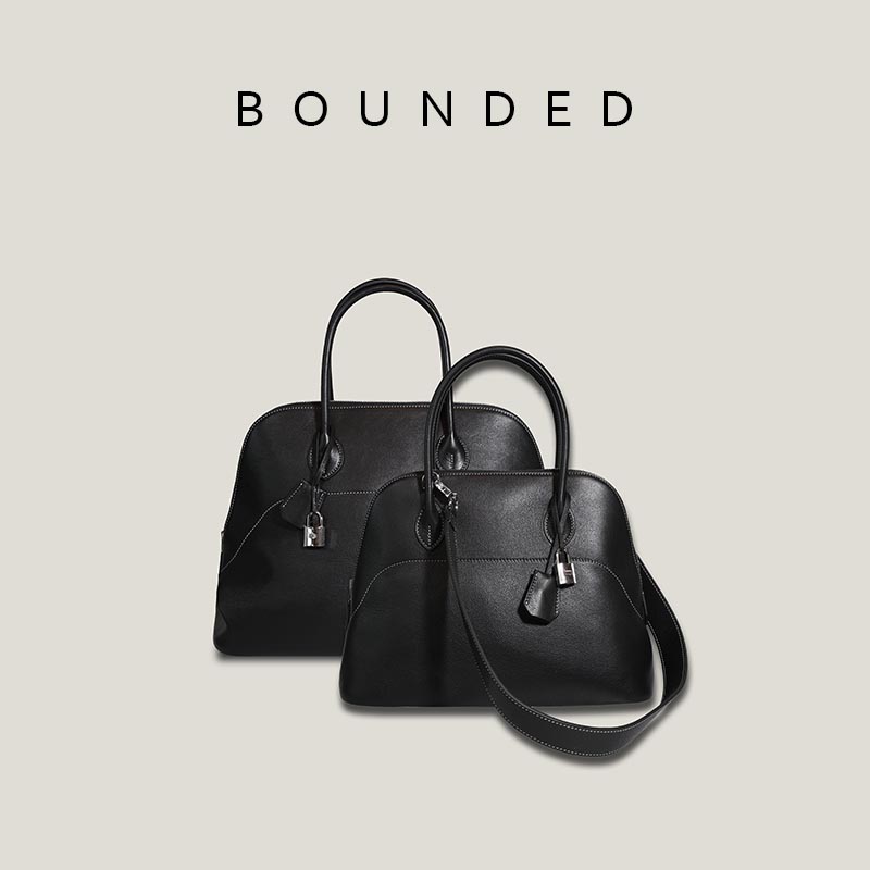 进口牛皮大容量保龄球包