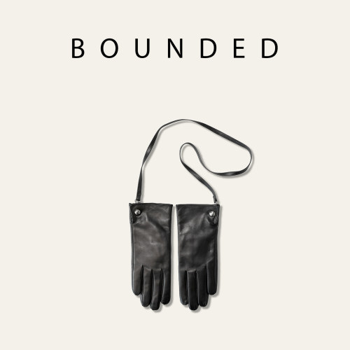 Bounded进口小羊皮可触屏手套