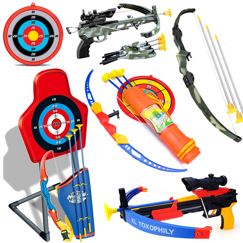 儿童吸盘弓箭亲子射击运动射箭室内户外弩男孩子玩具套装3-6周岁7|ruв категории игрушка/коляска/головоломка/блоки/модель, спорт на открытом воздухе/досуг/традиционные игрушки, дротик/стрельба/стрельба из лука класса - от Buy2taobao.com для оказания профессиональной услуги покупки агента Taobao