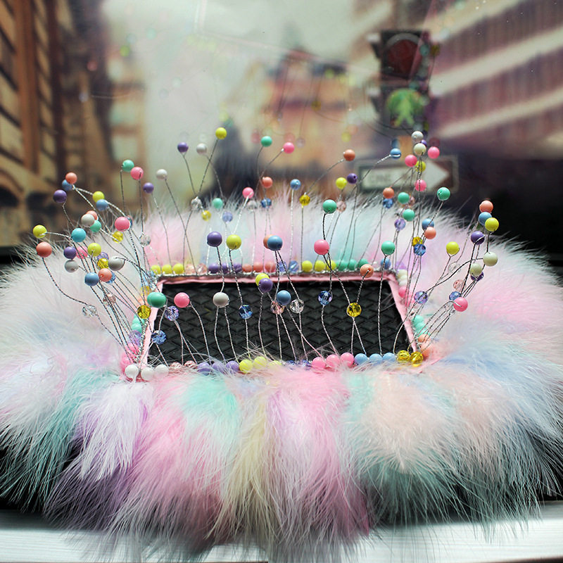 创意新款美夜思羽仪表台中控台置物垫车载摆件可爱绒毛汽车饰品,汽车用品/电子/清洗/改装,防滑垫/防护垫,淘宝优惠券,粉丝福利购,淘宝优惠卷