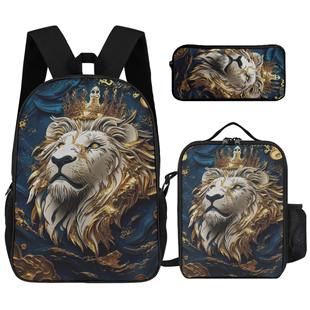 印logo【行业标杆】来图定制school bags幼儿园背包 17寸