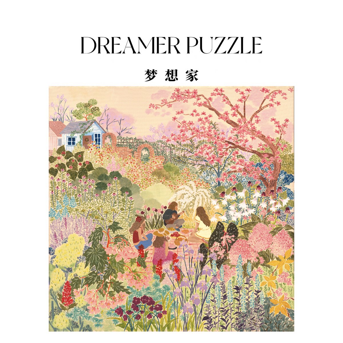 梦想家女子集会728片拼图成人高难度解压益智玩具女生闺蜜礼物图片