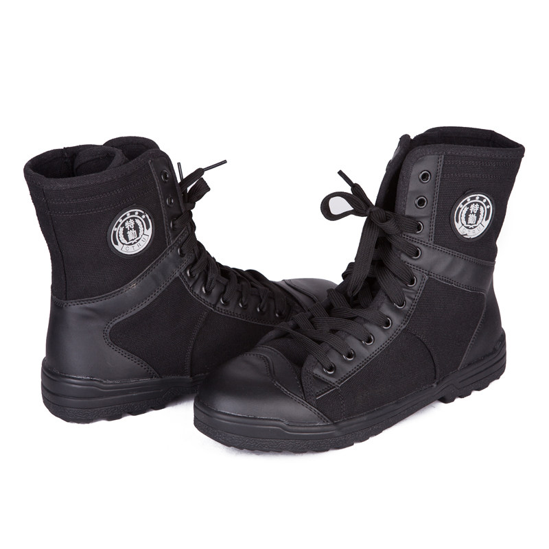 Bottes militaires en toile - Ref 1398917 Image 4