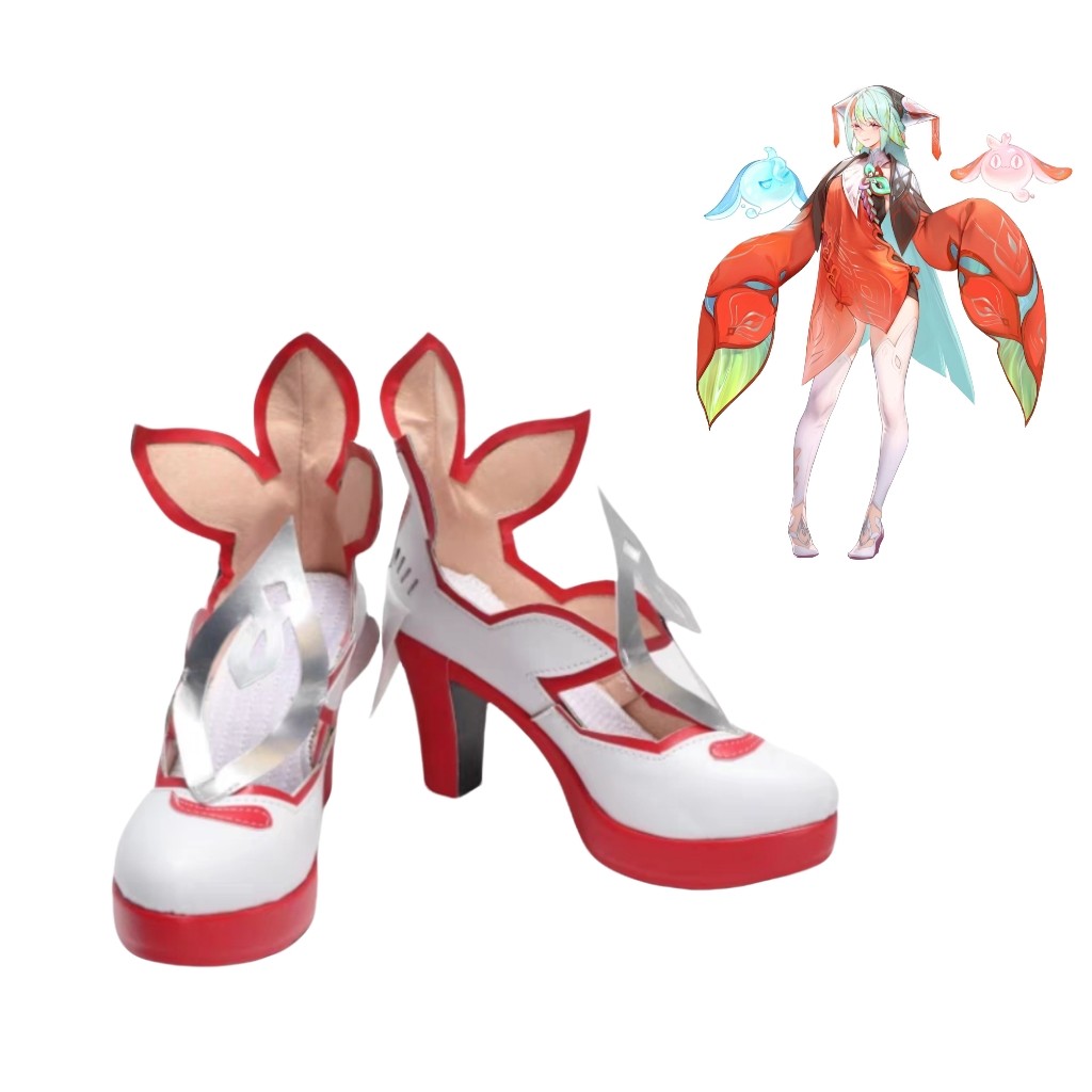 cosplay鞋王者荣耀少司缘cos鞋子定制高跟大码漫展支持来图定制
