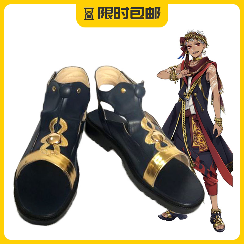 萌萌动漫 迪士尼扭曲仙境 卡利姆 cos鞋cosplay鞋子包邮