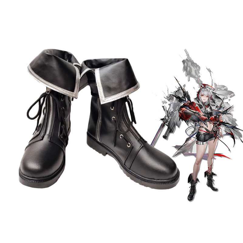 明日方舟五周年LOGOS逻各斯维什戴尔W cos鞋cosplay鞋子图片