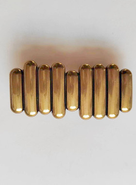 2.5cm宽适用于平滑扣有孔皮带扣头合金扣女款板扣腰带头时尚百搭