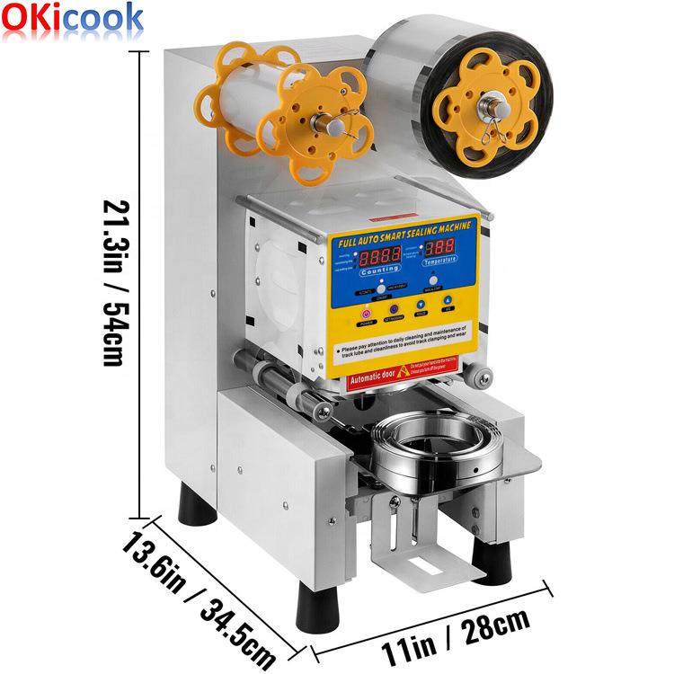 奶茶店设备商用智能全自动豆浆封膜机封杯机110/220V奶茶封口机,厨房电器,其他商用厨电,淘宝优惠券,粉丝福利购,淘宝优惠卷
