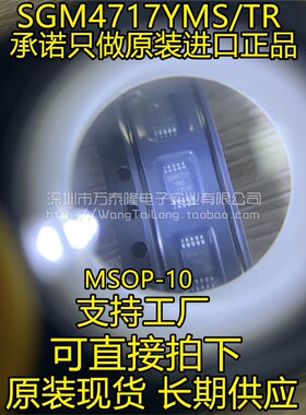 全新 SGM4717YMS/TR SGM4717 4717 模拟开关 MSOP-10 现货