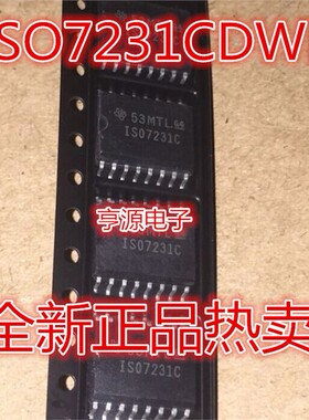 ISO7231CDWR ISO7231C SOIC-16全新进口 三重数字隔离器 质量保证