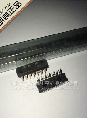 全新正品 HD74LS14P 74LS14 DIP14 逆变器 进口日本HIT