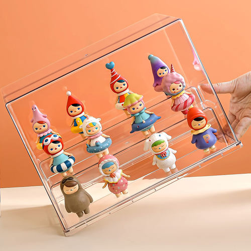 佐居亚克力盲盒收纳展示架手办柜
