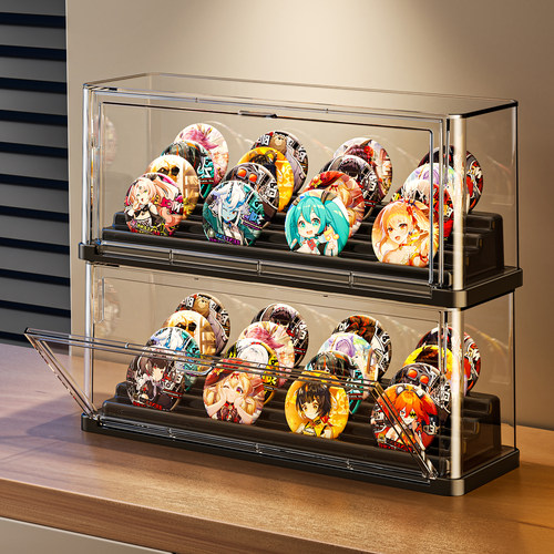 吧唧收纳盒亚透明展示架