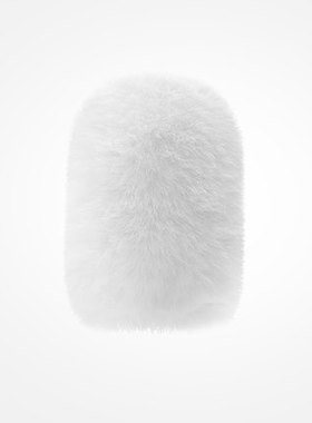 索爱麦克风话筒防尘罩MC8海绵套毛套保护套白色灰色可选包邮