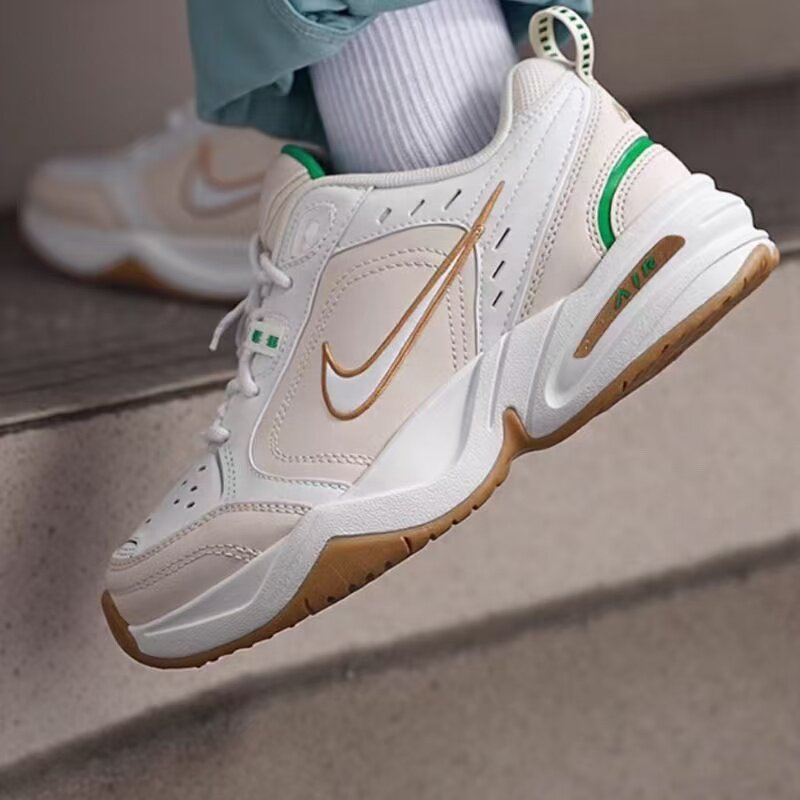 Nike耐克Air Monarch 4 华夫 运动 低帮  男款 米白415445-103