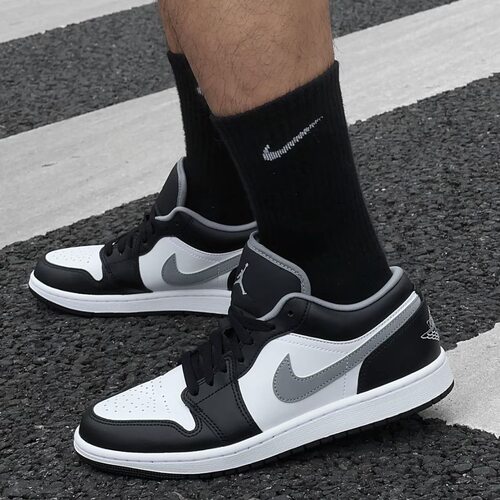 Air Jordan 1 Low AJ1影子灰低帮复古篮球鞋553558-040