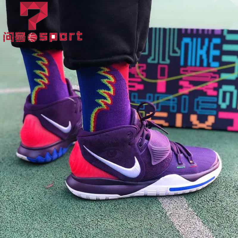nike kyrie 6 欧文6 黑白红 新年篮球鞋 cd5029-001 bq4631-500