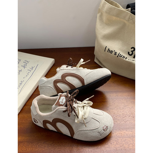 加绒休闲鞋女2025冬季新款复古轻便学生平底女鞋子软底保暖二棉鞋