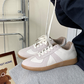 女2025年春秋新款 鞋 子女潮百搭小众平底运动鞋 休闲鞋 设计感情侣鞋