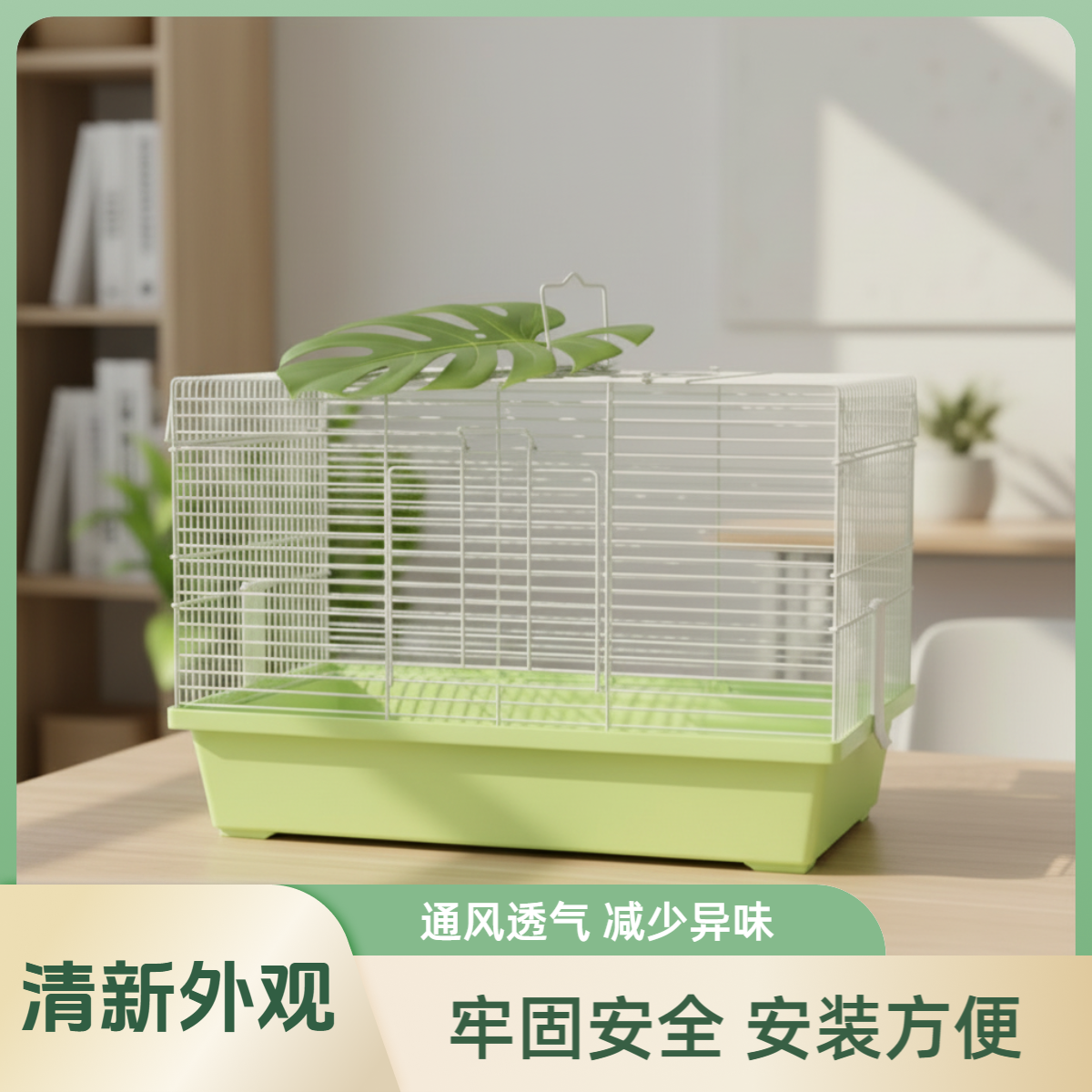 花枝鼠金丝熊结实耐用仓鼠便宜全套超大豪华47基础笼加高底盘通用