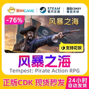Steam正版激活码 风暴之海 Tempest: Pirate Action RPG国区CDKEY