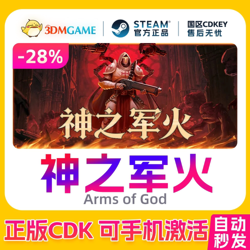 Steam正版激活码 神之军火 国区CDKEY 真入库 Arms of God