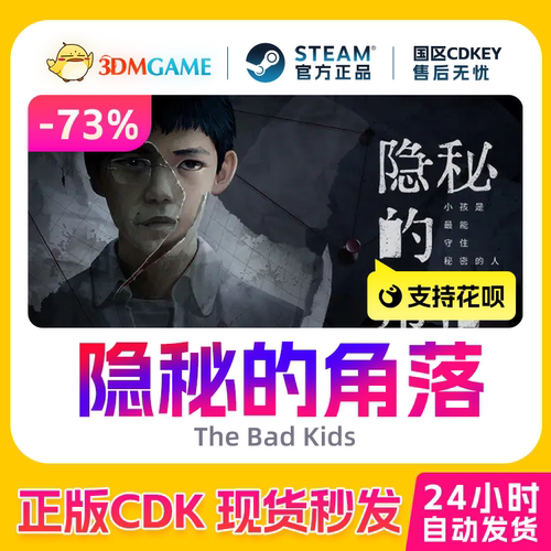 Steam正版激活码 隐秘的角落 The Bad Kids  国区现货 CDKEY秒发