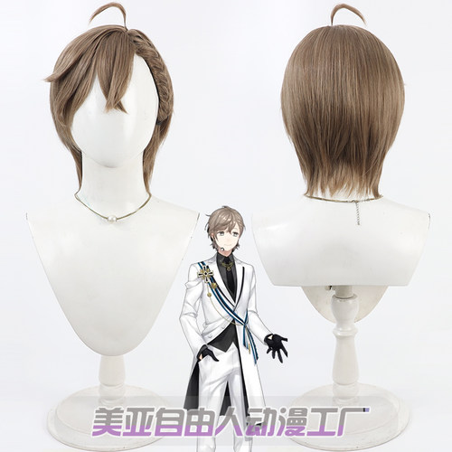 自由人彩虹社叶cos假发kanae