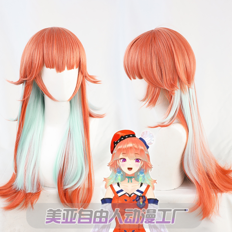 【自由人】hololiveEN vtuber小鳥遊琪亞拉cos假发火雞一期生现货