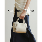 Shevennie真皮时尚 秋冬包包女款 单肩托特手提斜垮水桶包 2025新款