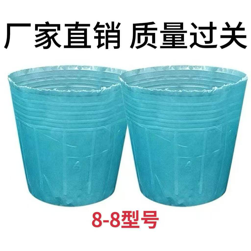 蓝色育苗营养杯盆花卉塑料蔬菜厚大棚一次性塑料营养钵西瓜育苗杯