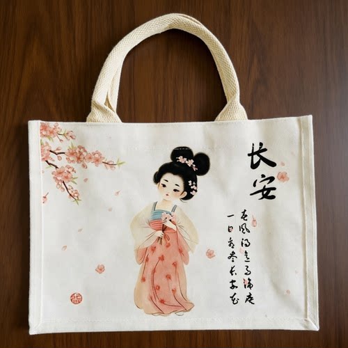 唐仕女帆布包包女新款可爱日常