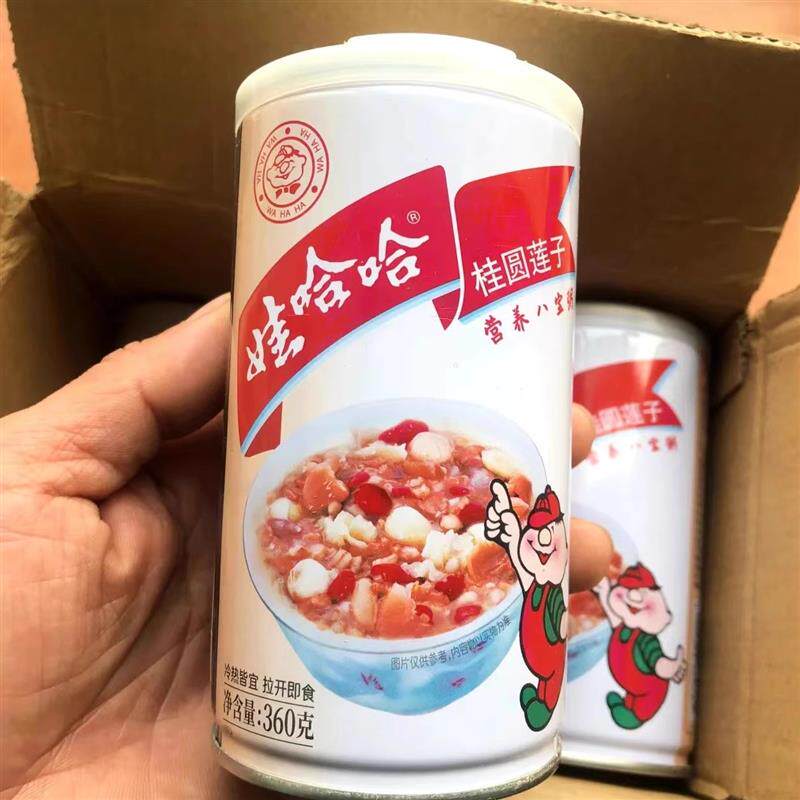 娃哈桂圆莲子八宝粥280g五