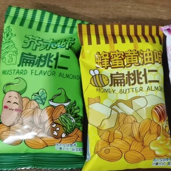 蜂蜜黄油味扁桃仁草莓芥末