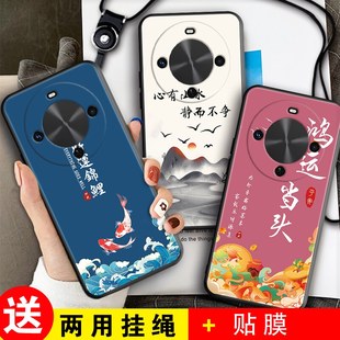 al80新款 适用于华为畅享70x活力版 畅享70x保护套bre al00a新中式 防摔麦芒30硅胶软壳tyh641m复古风 手机壳bre