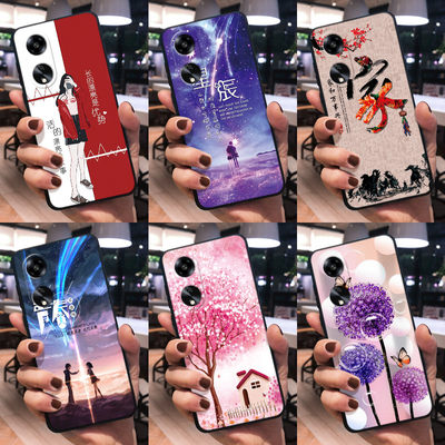 适用于oppoA1 5g手机壳oppo卡通A1保护套5G男女OP0PA防摔PHS110直边opa可爱oppa软壳opooa创意opopa15g潮0pp0