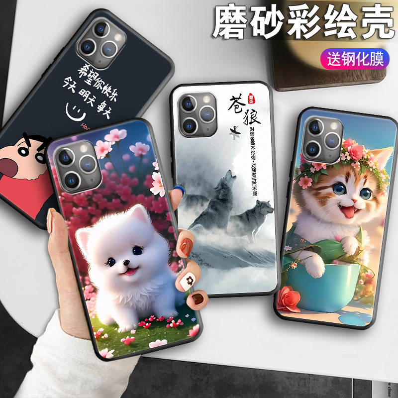 磨砂软壳 抗震防摔 精美潮壳